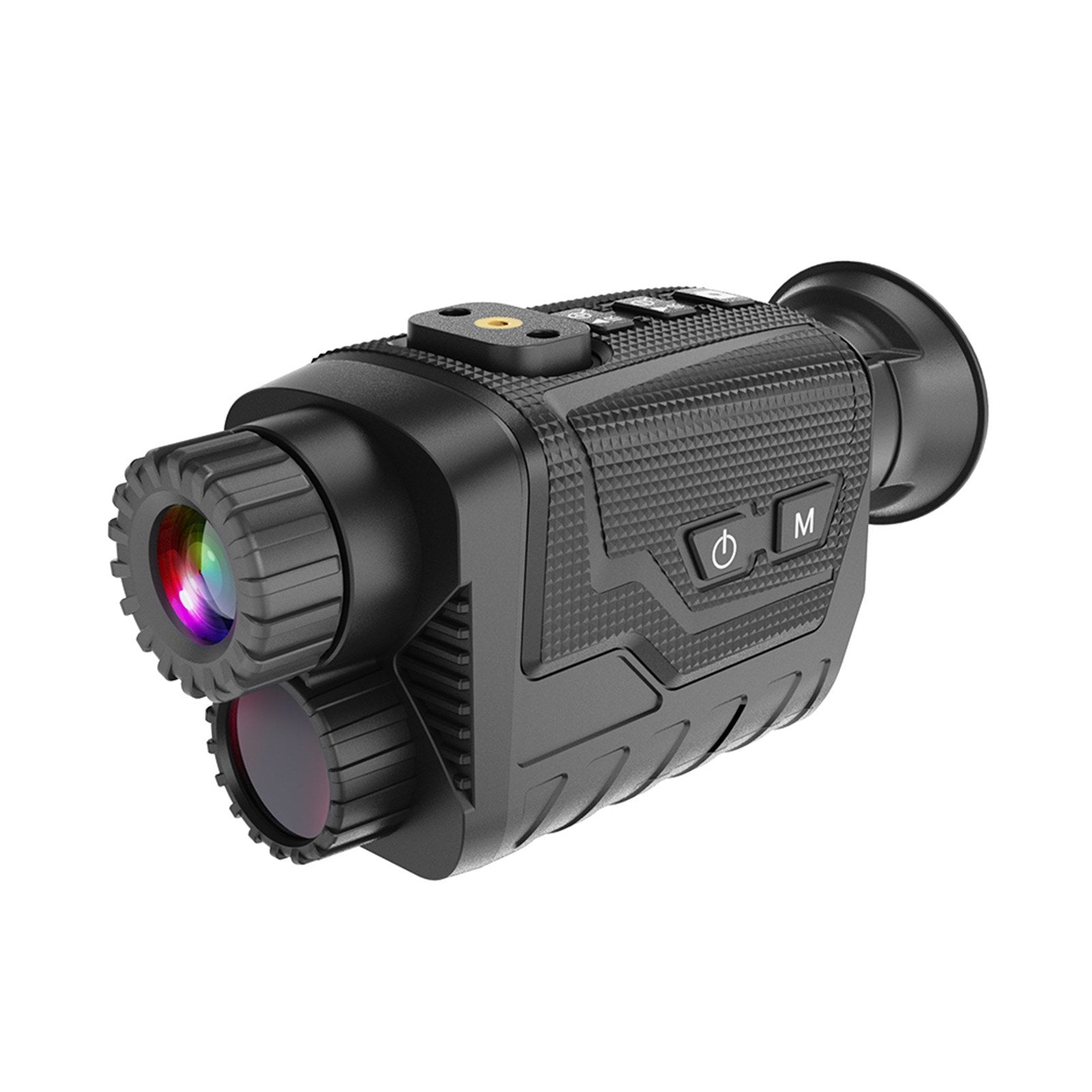 Head-Mounted Night Vision Goggle Hands-Free Infrared Monocular 4K Digital Telescope with 8X Zoom for Outdoors Viewing Distance 400M