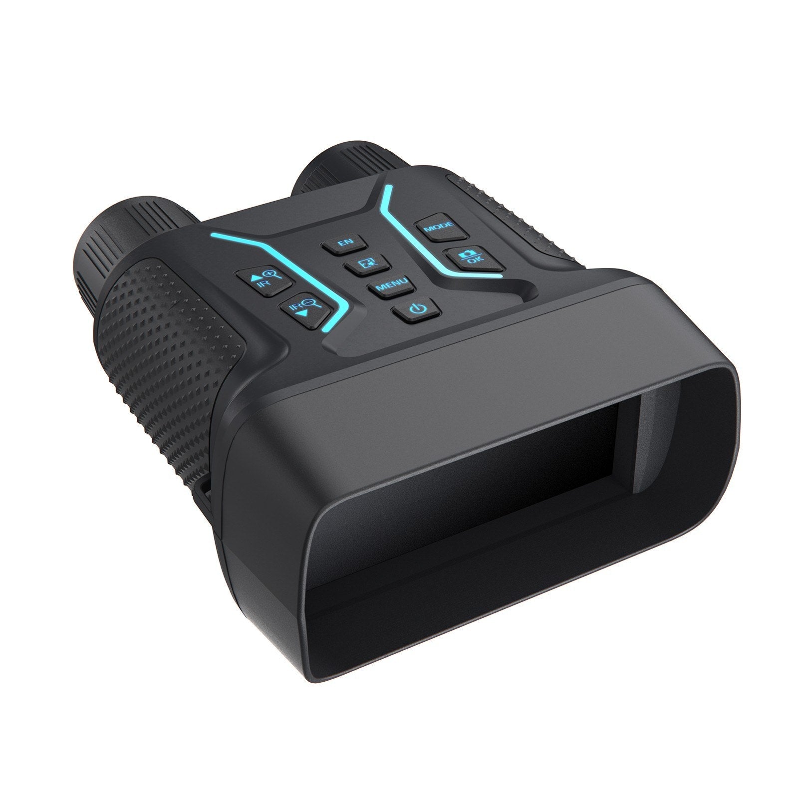 Night Vision Goggles 4K Digital Infrared Binoculars with 8X Zoom 4.5" High-Clear Screen Telescopes for Outdoors Wildlife Observation