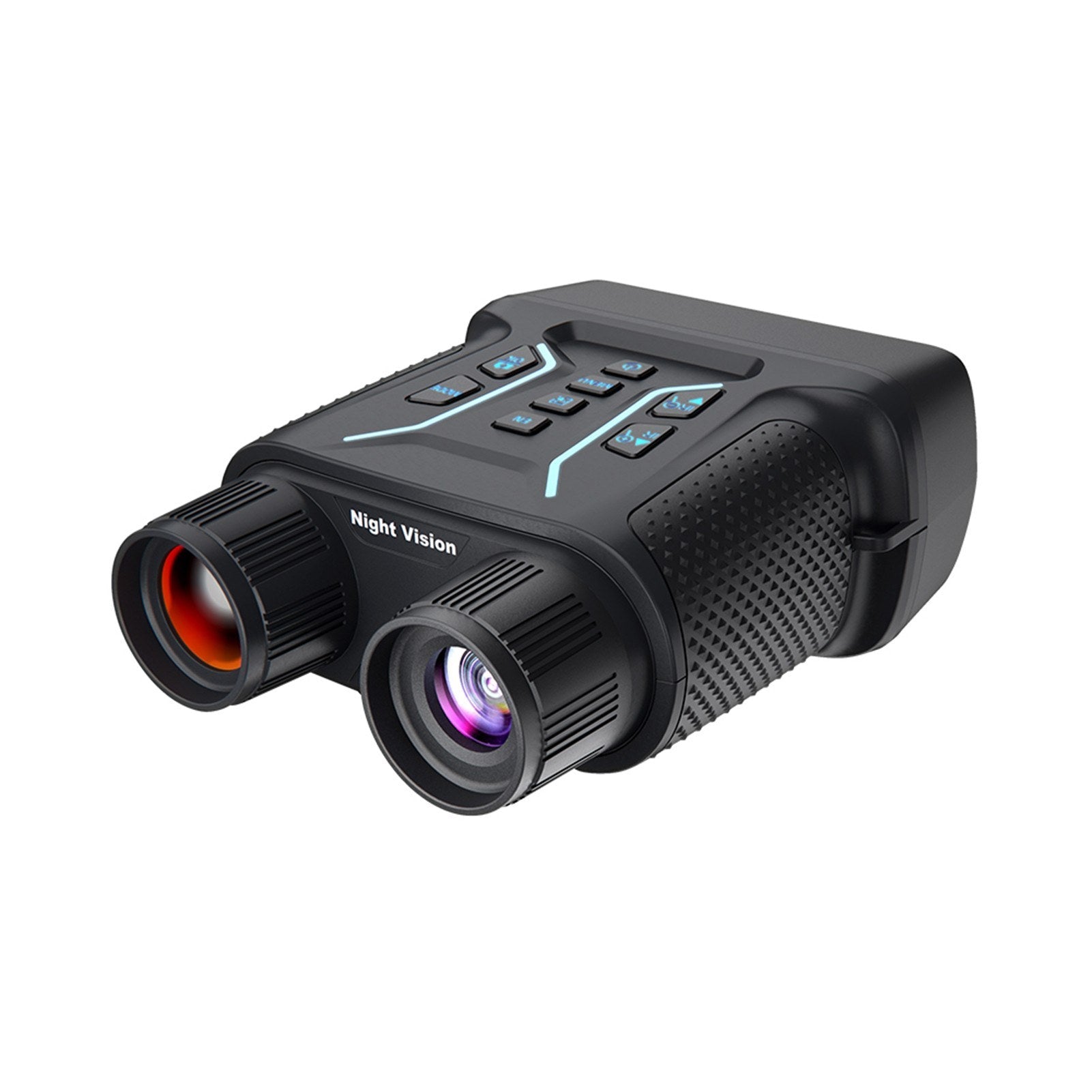 Night Vision Goggles 4K Digital Infrared Binoculars with 8X Zoom 4.5" High-Clear Screen Telescopes for Outdoors Wildlife Observation