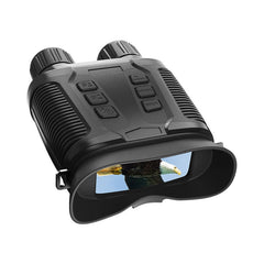 Full-Color Night Vision Binoculars Digital Infrared Telescope with 10X Optical Zoom Large Screen Waterproof Outdoors Telescopes for Hunting