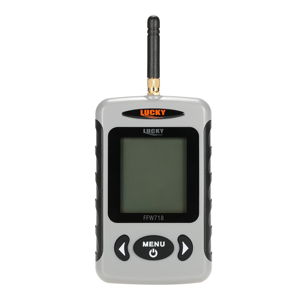 Portable Professional Sounder Wireless Sonar Fish Finder Fishing Probe Detector Fishfinder with Dot Matrix