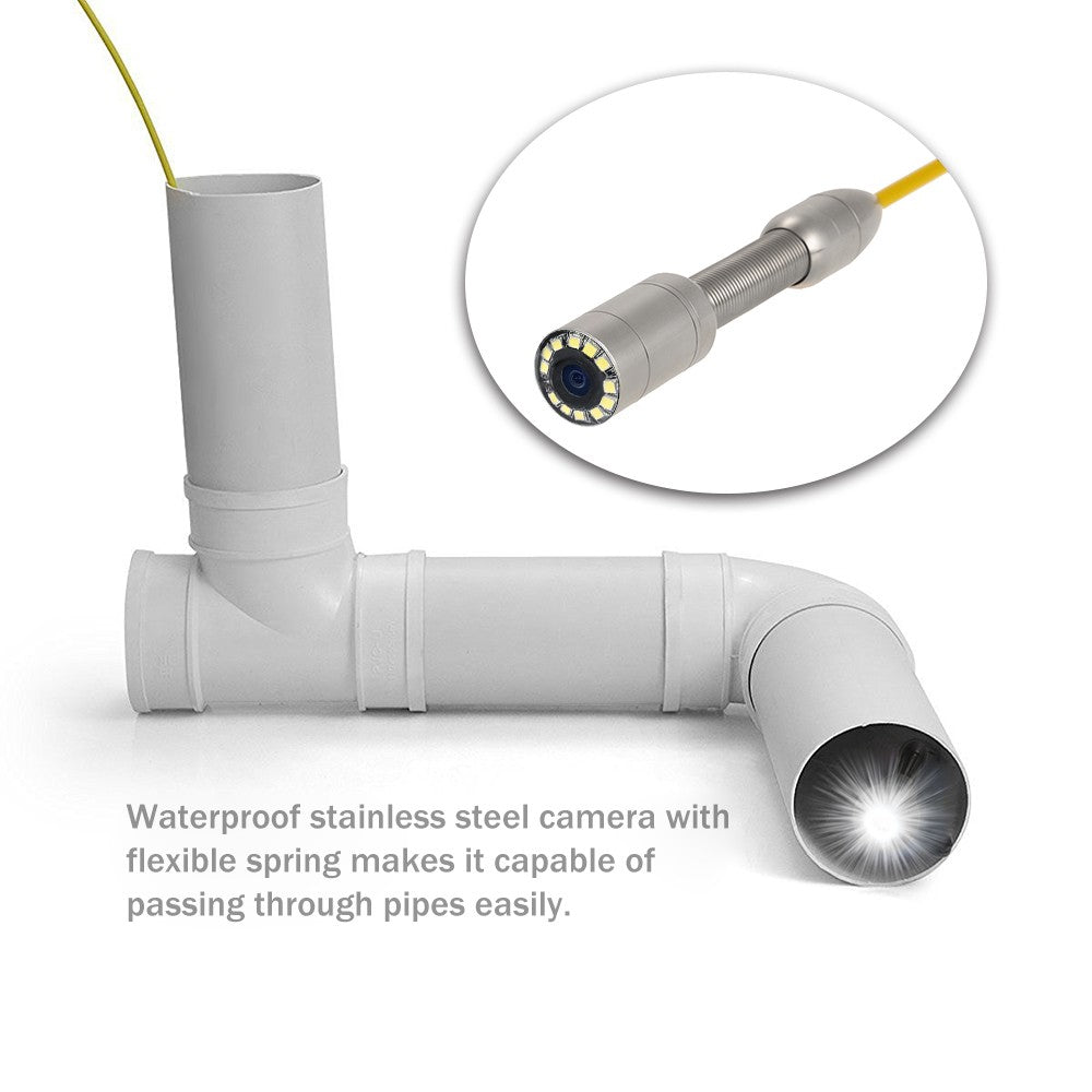 20M/30M Drain Pipe Sewer Inspection Camera