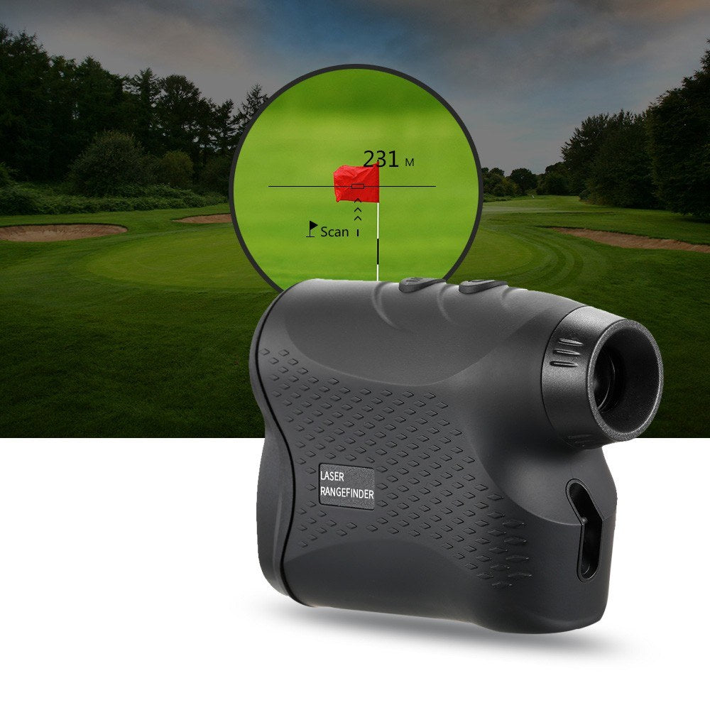 Golf Laser Rangefinder - Laser Distance Meter Speed Tester Laser Range Finder Digital Hunting Measurement Monocular Telescope
