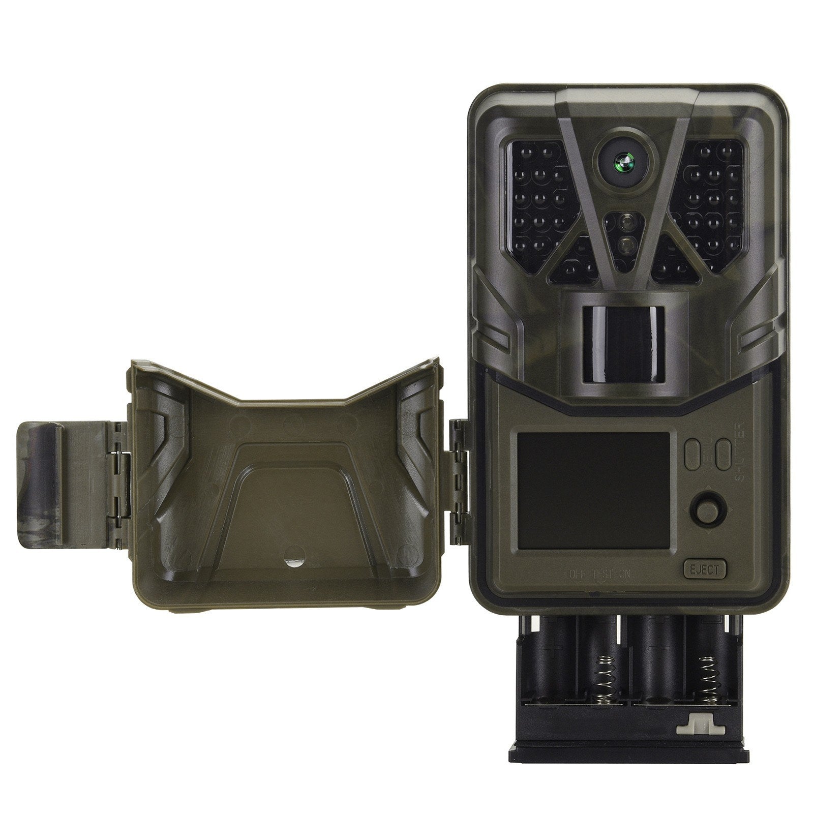 4K 36MP WiFi Trail Camera BT App Control Hunting Camera with 65ft Night Vision 120° PIR Detection IP65 Waterproof Optimized 5MP Image Sensor