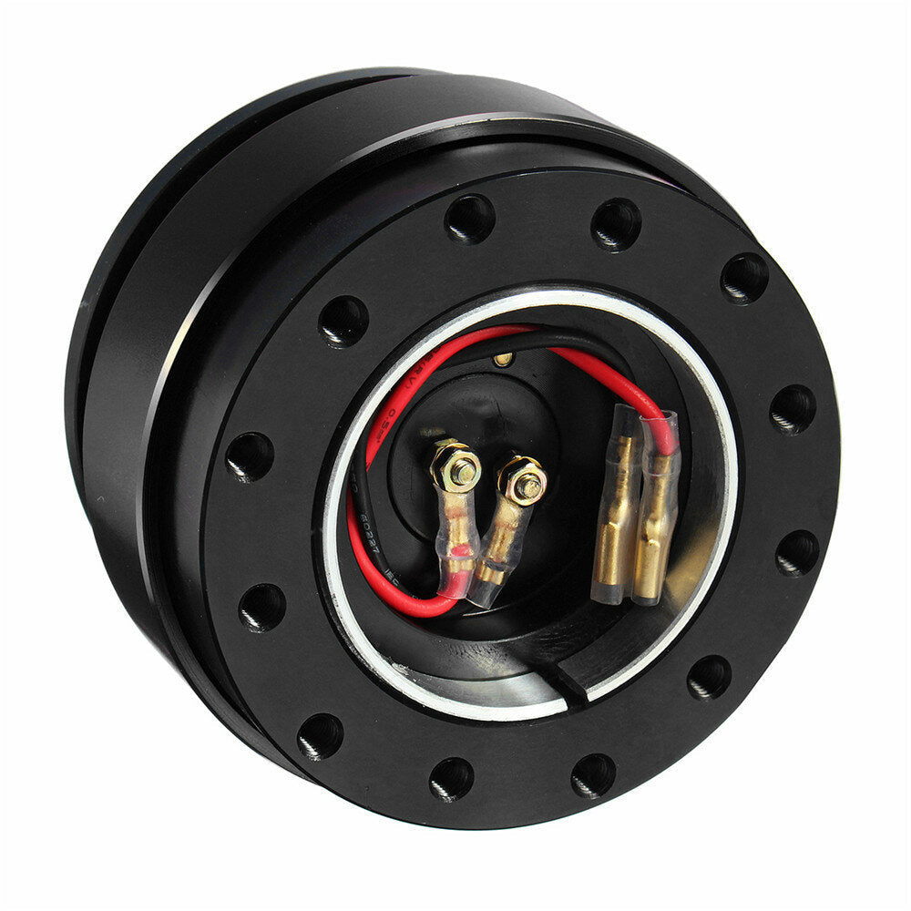 Universal Aluminum Alloy Steering Wheel Quick Release Hub Adapter Off Kit