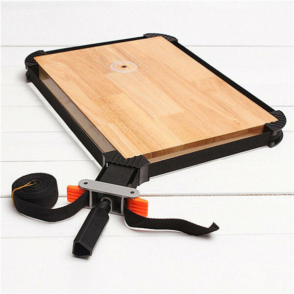 4-Jaw Rapid Clamp Corner Band Strap with Canvas & Plastic, 4m Length, Ideal for Picture Frames & Odd Shapes