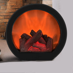 Creative Fireplace Flame Lamp Nordic Style Courtyard Home Decor