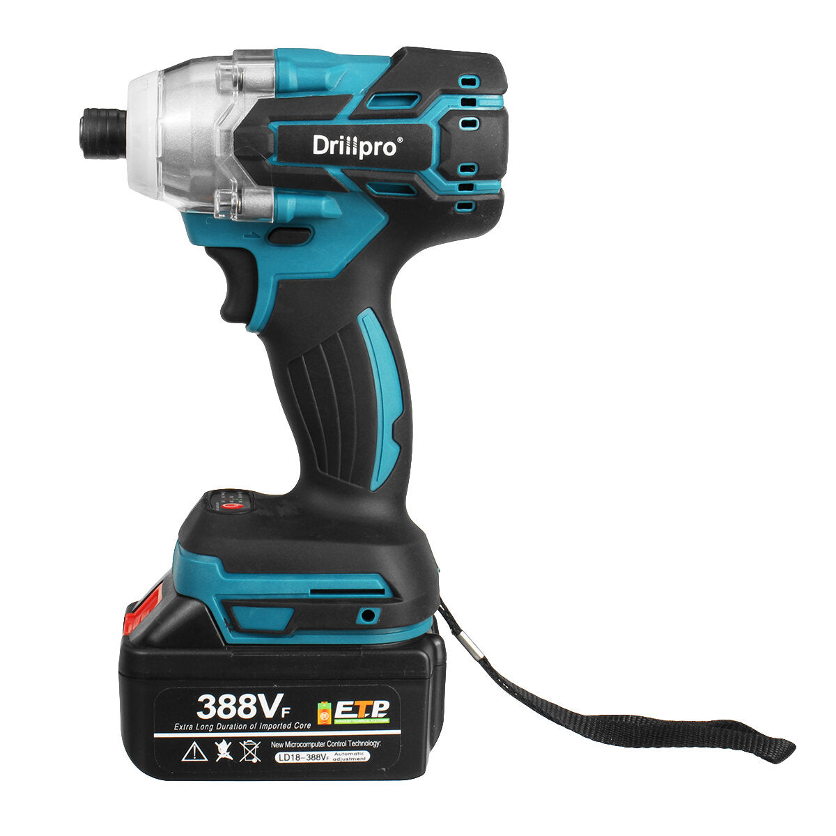 520N.M Brushless Cordless Electric Impact Wrench Rechargeable 1/2" Wrench Power Tools