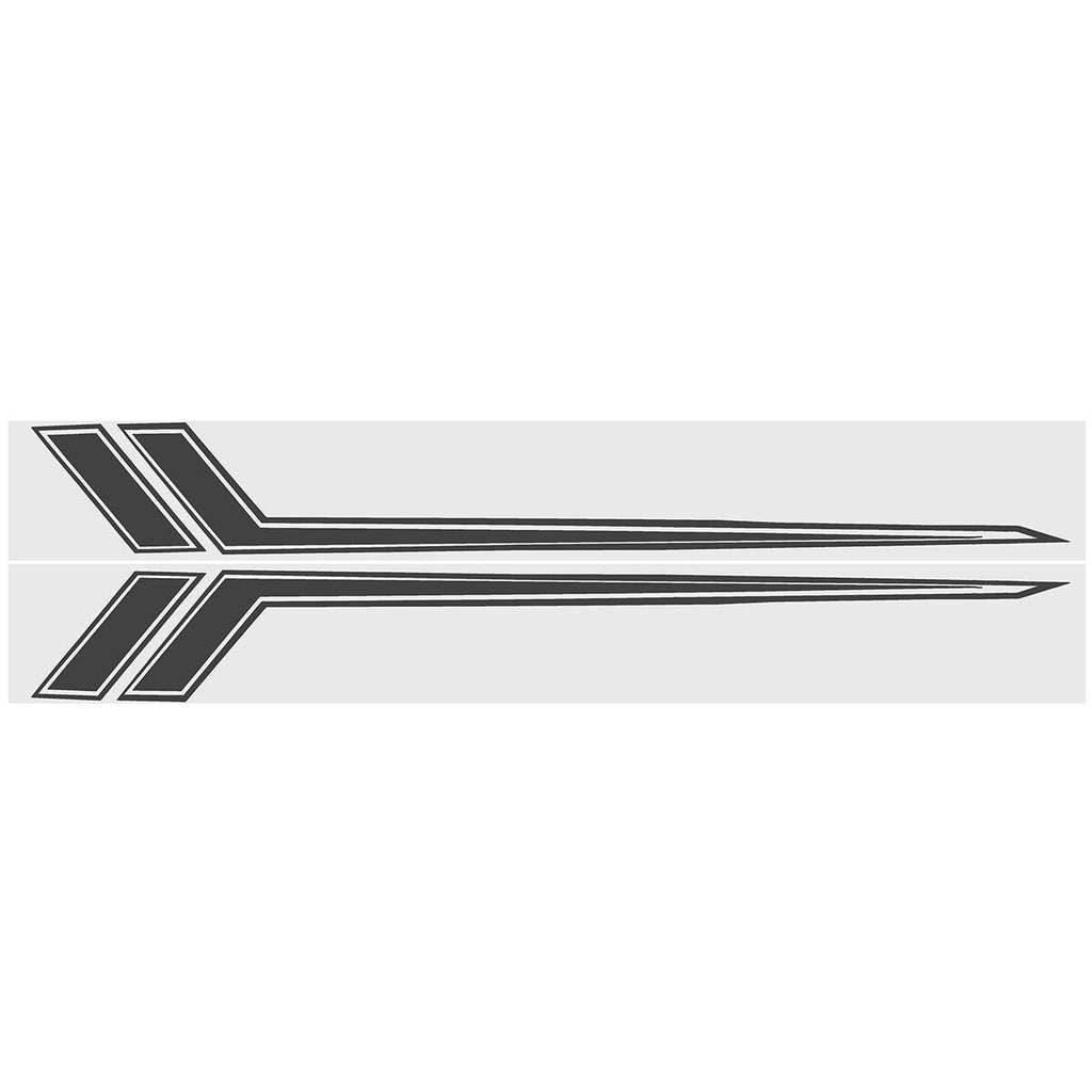 68''x8.5'' Car Decal Sticker Hash Stripe Racing Graphic Fender FOR Chevy