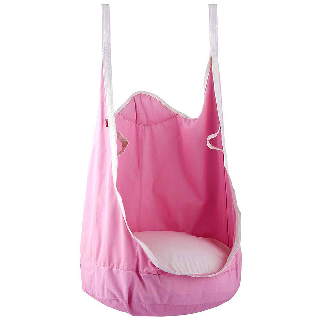 Adult Children Swing Portable Canvas Cotton Swing Hammock Hanging Chair Air Cushion Home Camping