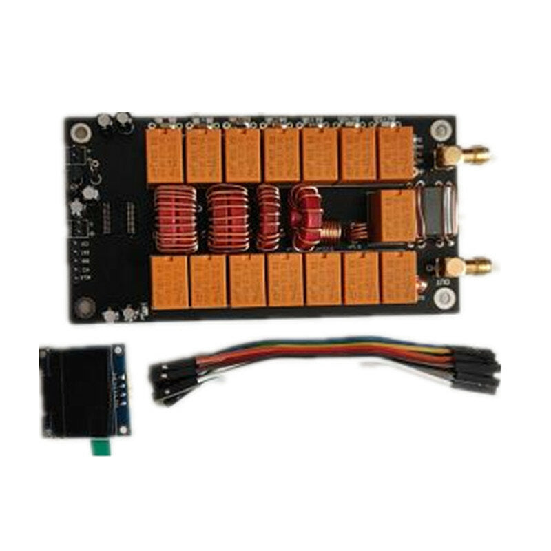 Automatic Antenna Tuner 100W 1.8-55MHz/1.8-30MHz With Battery Inside Assembled For 5-100W Shortwave Radio Stations