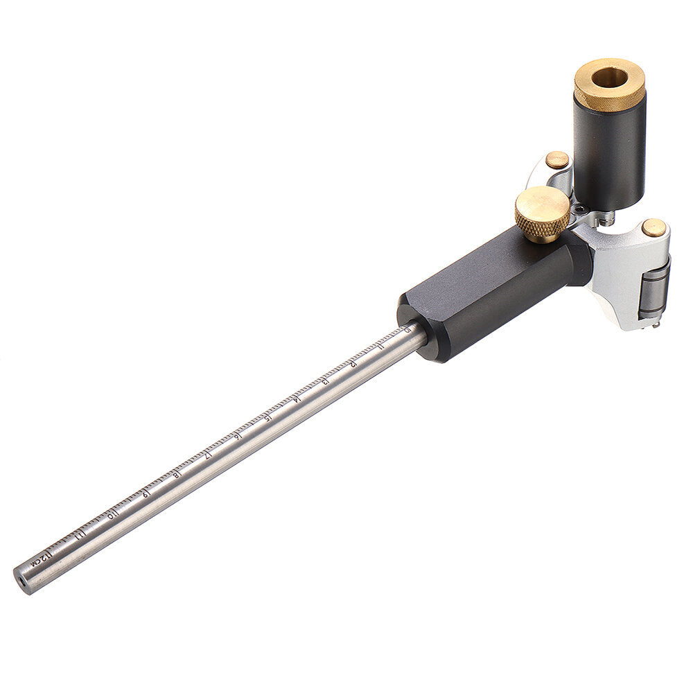 Straight Arc Scriber Tool with 2 Pencils - Aluminum Alloy, Anodized, 0-120mm Range, Smooth Operation, Accurate Drawing