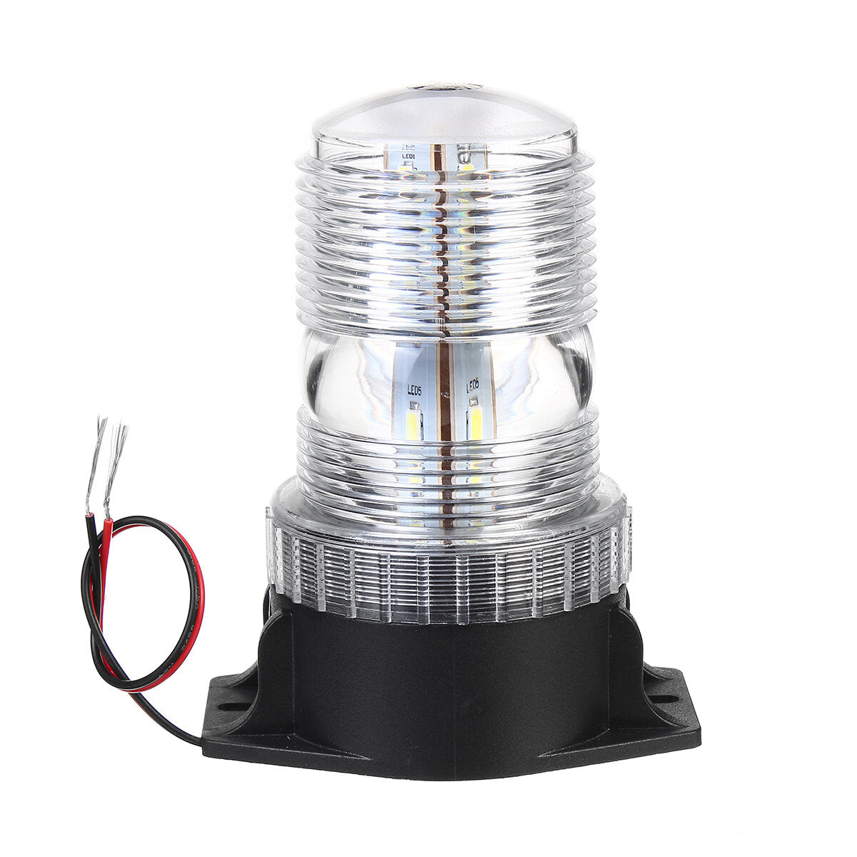 12-24V 30 LED Roof Rotating Beacon Strobe Tractor Warning Light Lamp
