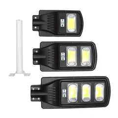 200/400/600W Solar Motion Sensor Outdoor  Wall Street Light Garden Lamp + Remote