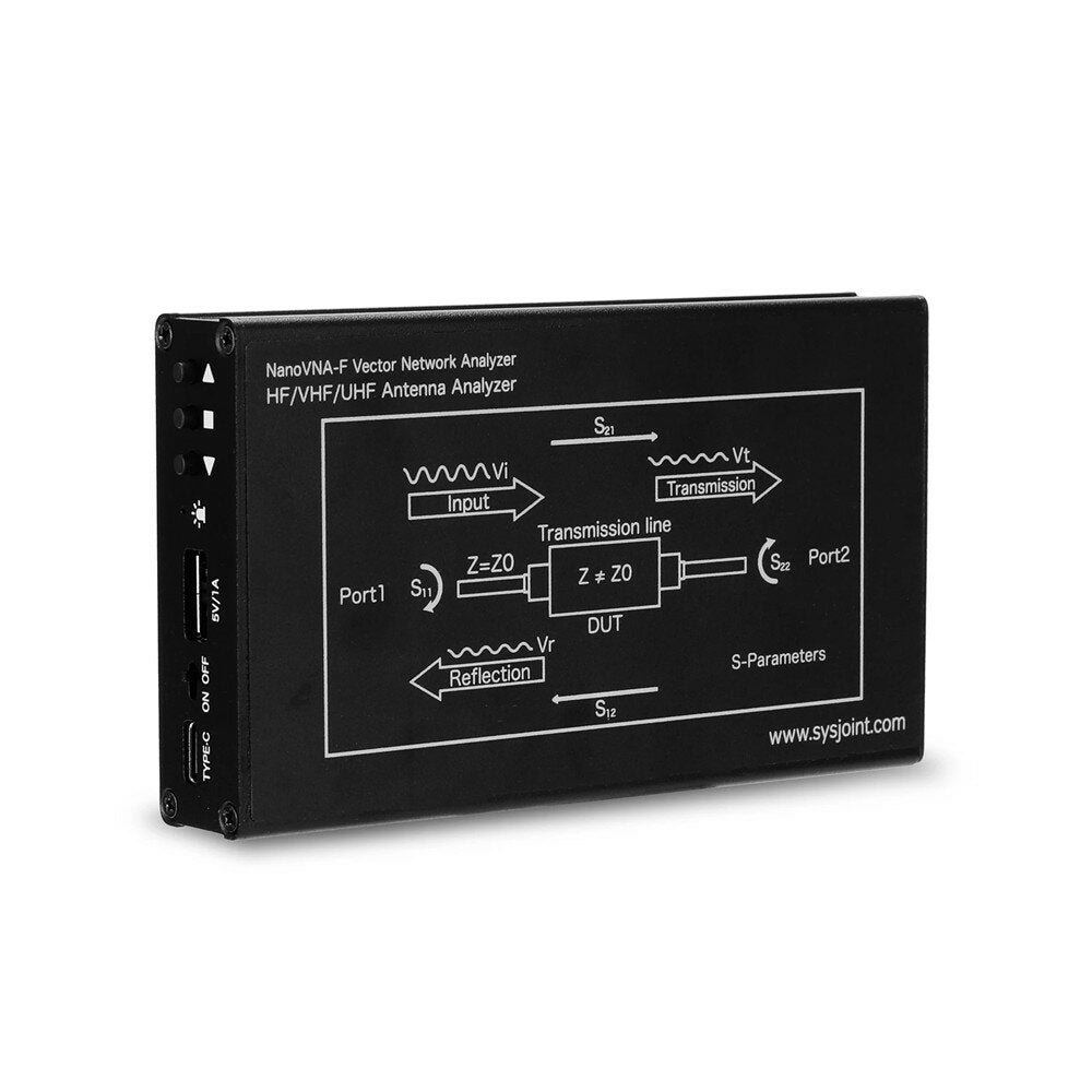 50kHz-3GHz IPS 4.3Inch LCD Display Vector Network Analyzer S-A-A-2 Antenna Analyzer Short Wave HF VHF UHF