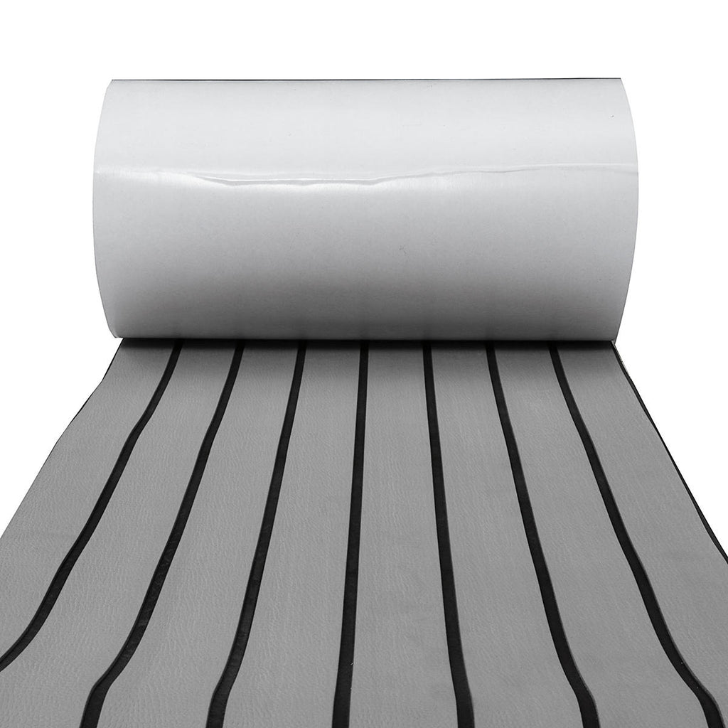 2400x450x6mm EVA Foam Faux Teak Marine Boat Teak Decking Yacht Sheet Flooring Pad