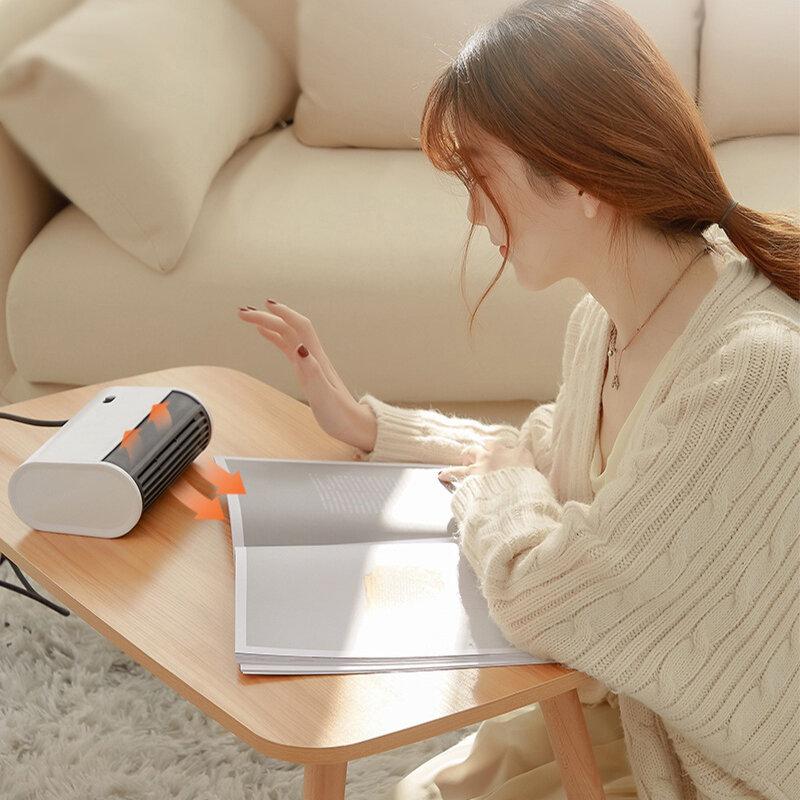 500W Electric Heater - Quiet Two-Gear Warm Air Blower for Home, Office, Dorm