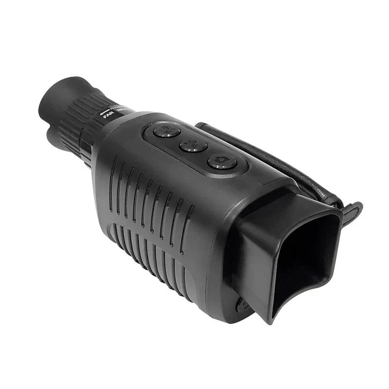 1080P HD Night Vision Monocular, 5X Zoom, Dual-use Telescope, 7-Level Infrared, IP54 Waterproof for Outdoor Hunting