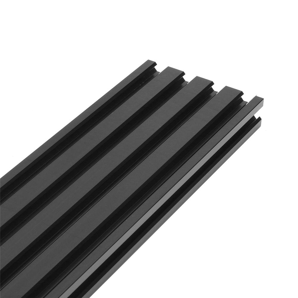 500mm 2080 V-Slot Aluminum Profile Extrusion Frame DIY CNC Tool Black