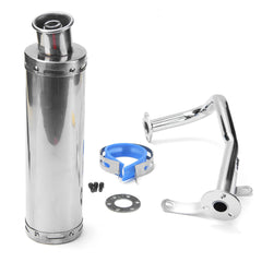 Scooter Performance Exhaust Muffler Stainless Pipe 88*300mm