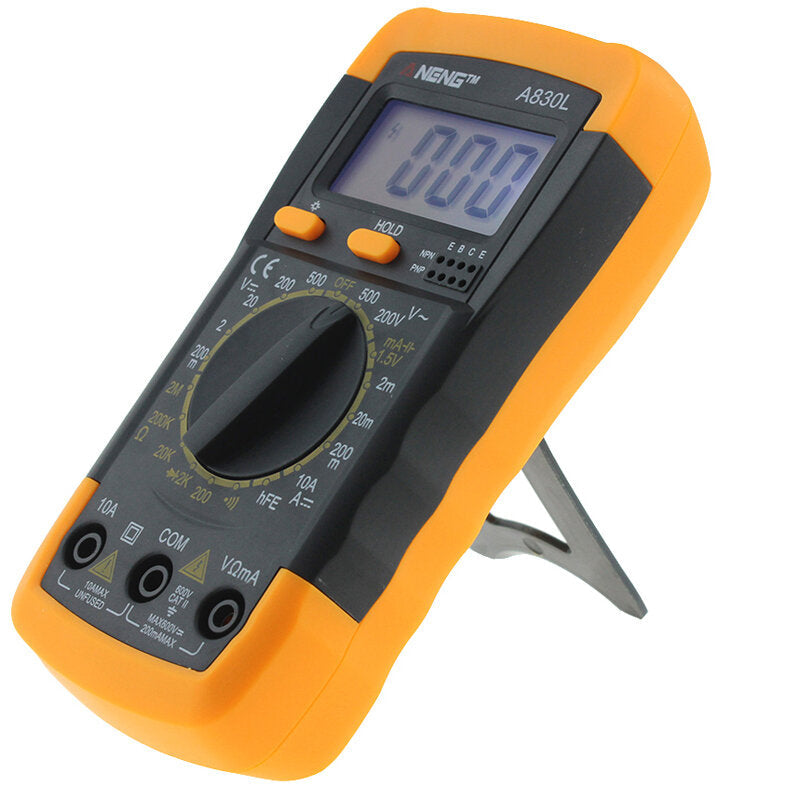 Digital Multimeter DC AC Voltage Diode Freguency Transistor Tester
