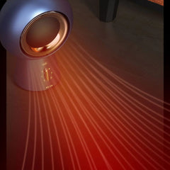 Electric Heater 65° Wide Angle, 6-Gear Ceramic PTC, Desktop/Floor, Low Noise for Home/Office