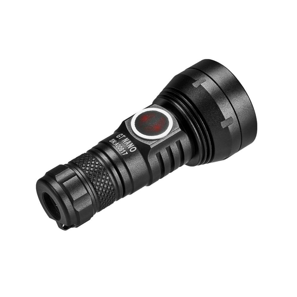 1.1 450LM 350M EDC Flashlight USB Rechargeable Mini LED Torch