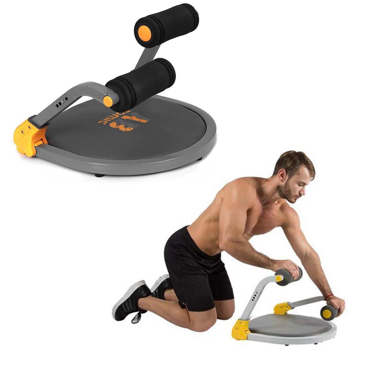Sit-Up Multifunctional Home Fitness Equipment Ab Rollers Fashionable Lazy Man Beauty Waist And Stomach