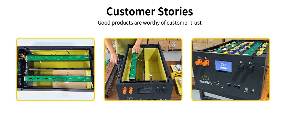 48V 320AH Energy Storage Box DIY Kit APP Bluetooth Remote Operation LED Bluetooth Status Indicator Charge Overcurrent Protection
