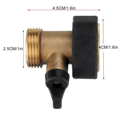 Thread Single-pass Ball Valve 3/4 Import and Export Threaded Ball Valve