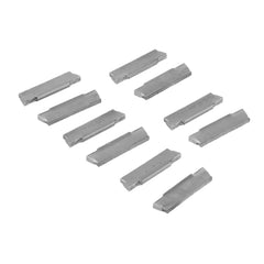 10pcs Carbide Insert Aluminum Cutter For MGEHR Turning Tool Holder