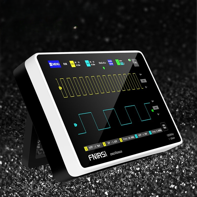 7-inch Digital Tablet Oscilloscope 100M Bandwidth 1GS/s Sampling Rate 800x480 Resolution Touch Screen