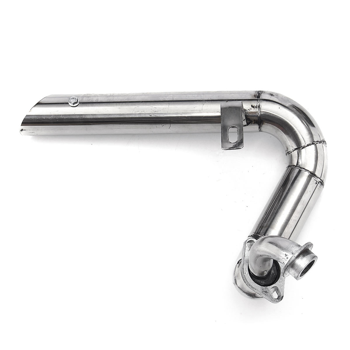 Cut Pipes Exhaust Muffler System With Silencer For Yamaha Virago V star XV125