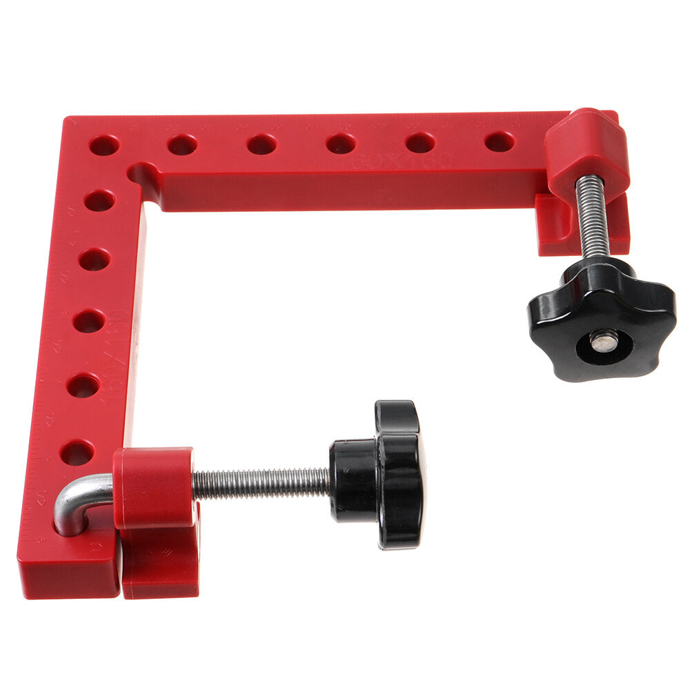 90° Right Angle Positioning Clamp Set for Woodworking - 120/160MM L-Shaped Fixture for DIY Projects and Assembly Tools