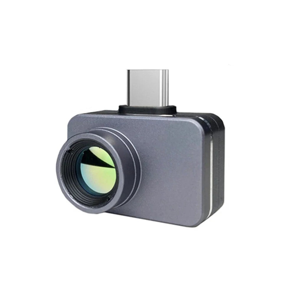 GreenZech Elite Mobile 256 | High-Resolution Smartphone Thermal Camera | 256x192 HD Infrared Imager for PCB & HVAC Diagnostics (Android Type-C)