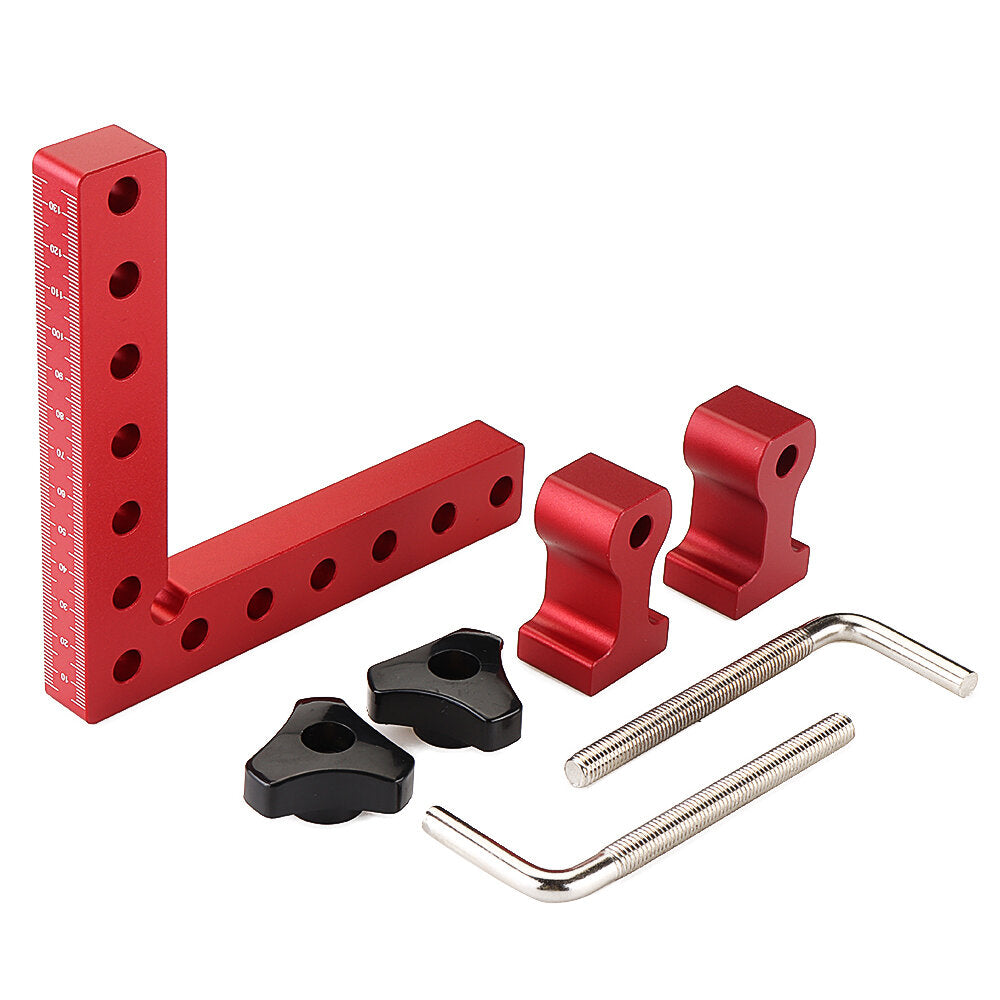 Woodworking Precision Clamping Square - L-Shaped Fixture for Panel Positioning & Right Angle Alignment Tool