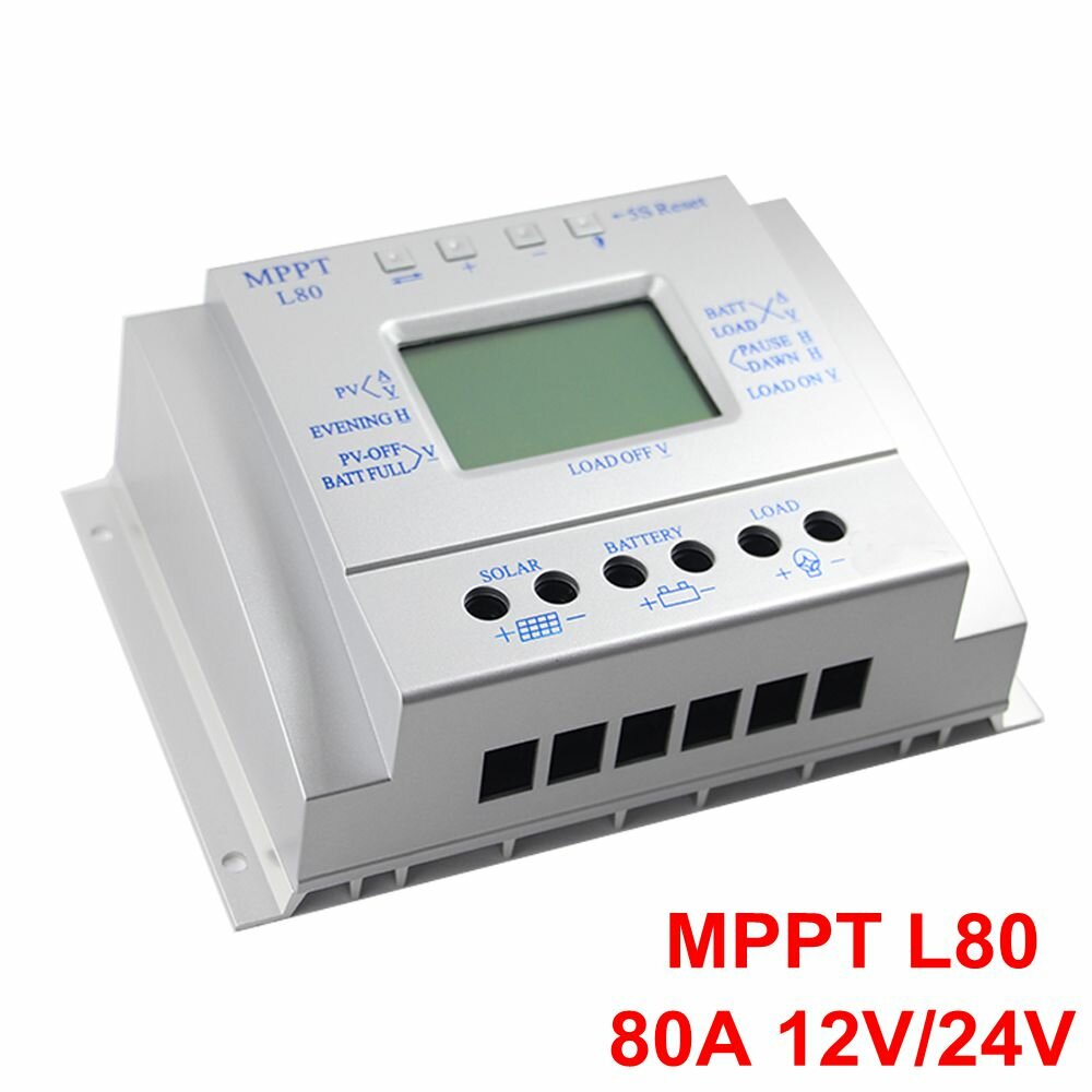 12/24V Photovoltaic Power Generation System Solar Battery Charging Street Light Controller
