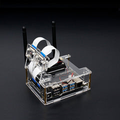 Nano Development Board Acrylic NVIDIA Protective Case With Cooling Fan Compatible B01