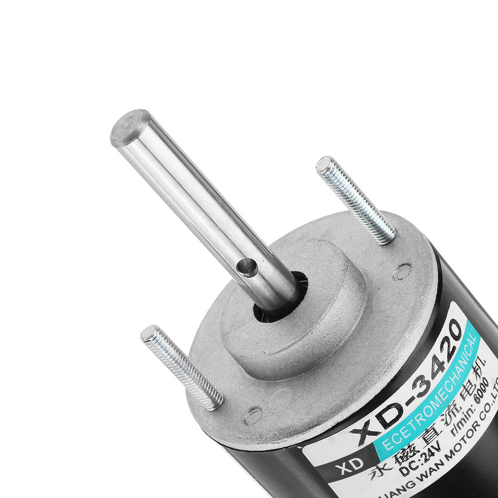 3420 Motor 24V 6000rpm Permanent Magnet Motor DC Motor with Long Shaft