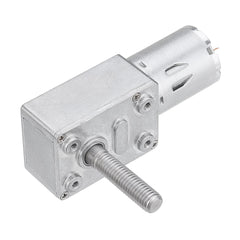 DC 24V Self-locking Worm Gear Motor 10/30/90/150RPM Gear Turbine Reduction Motor