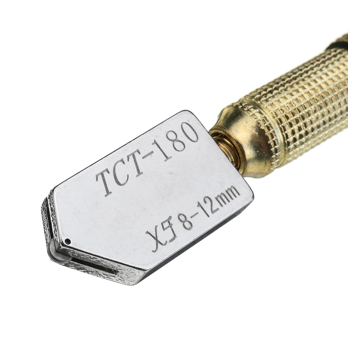 17mm Metal Handle Straight Head Oil Cutter Glass Cutter Oil Feed Glass Ceramic Tile Cutter