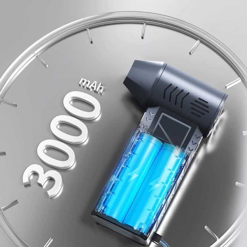 Turbine Power Fan Handheld Brushless Motor 130000rpm 3RD Generation Violent Blower Mini Turbo Fan Wind Speed 52m/s Industrial Duct Fan