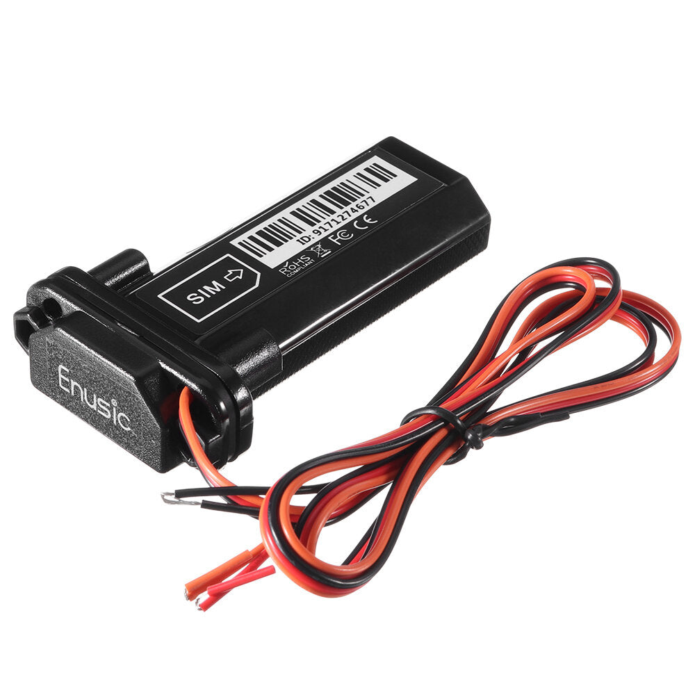 9V-75V Micro GPS Tracker Waterproof Locator Motorcycle Car Electric Bike Scooter Power Standby Burglar Alarm