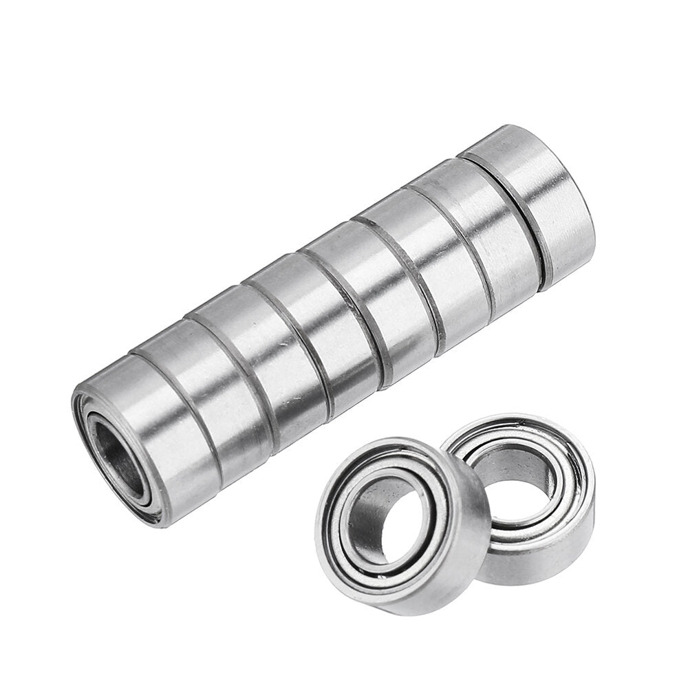 50Pcs 5x10x4mm Metal Sealed Shielded Deep Groove Ball Bearing MR105ZZ