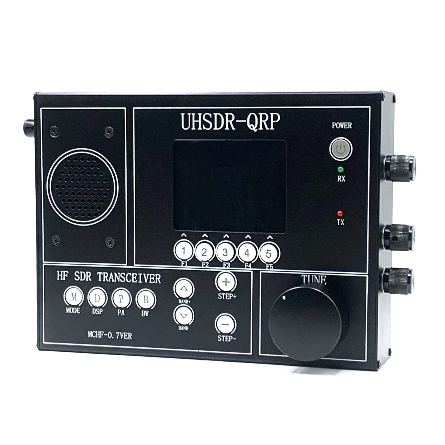Shortwave Radio/MCHF V0.7 UHSDR-QRP 1.8-30Mhz HF SDR Transceiver CW SSB AM FM Radio