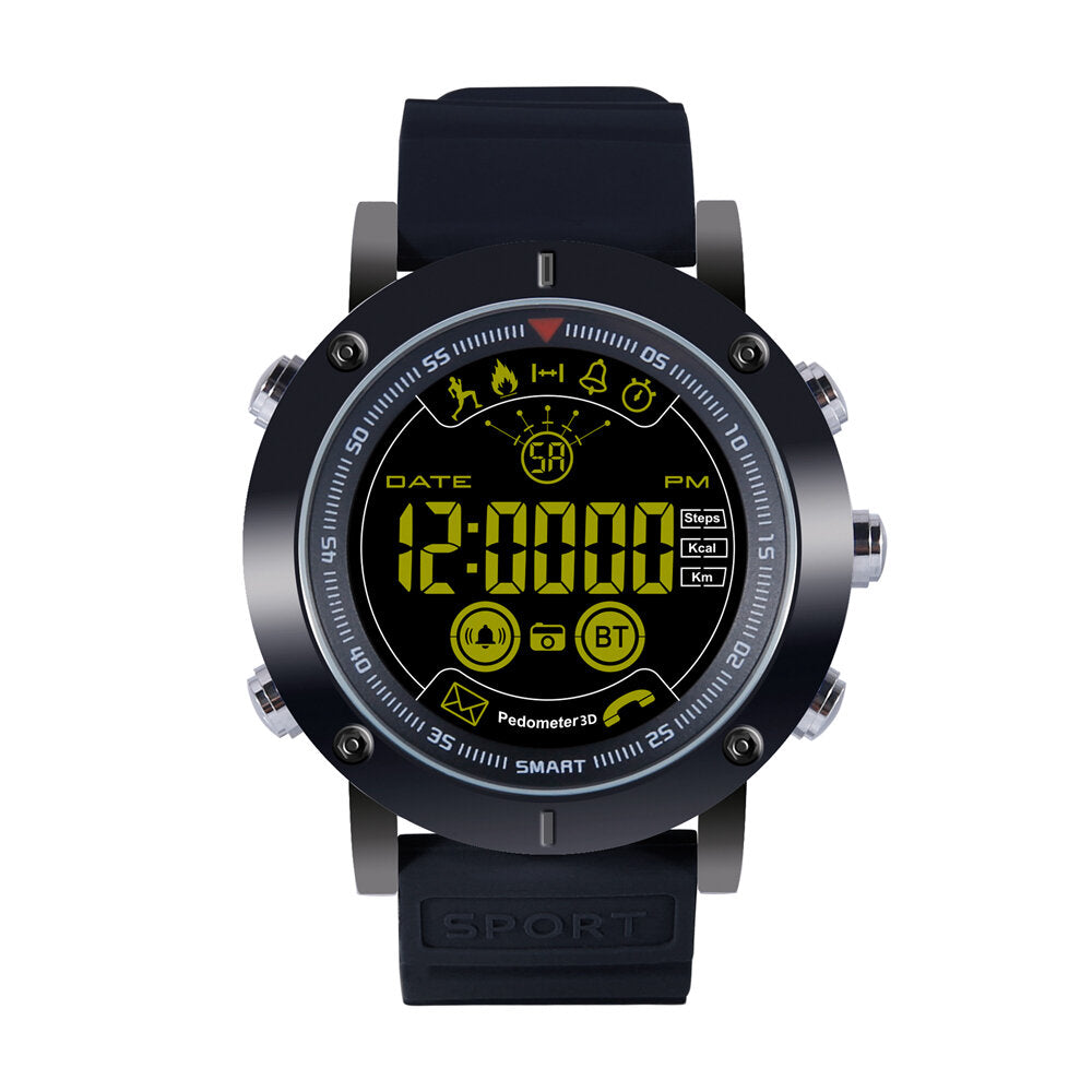 ALL-day Activity Record Metal Body Luminous 5ATM Message 12 Month Standby Smart Watch