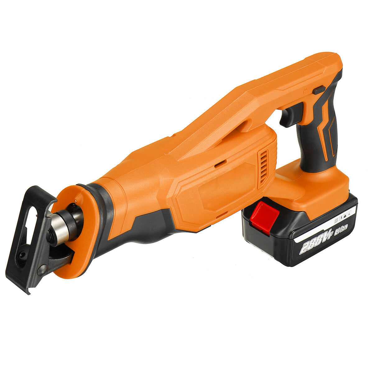 Li-ion Cordless Reciprocating Saw Rechargeable Electric Recip Sabre Saw W/ 4pcs Blade & 1pc Battery