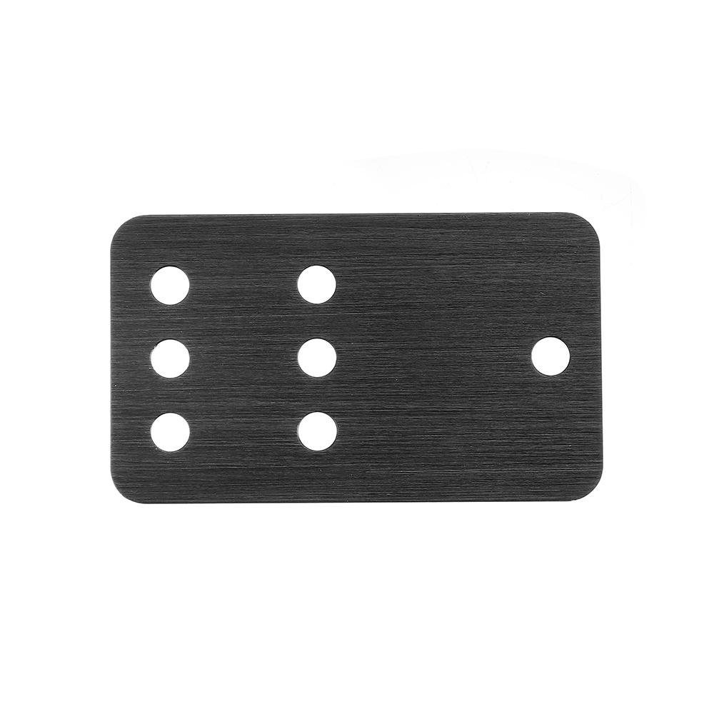 Aluminum Idler Pulley Plate Mounting Plate Pulley Board for V-Slot Linear Rail CNC Aluminum Extrusions Profiles