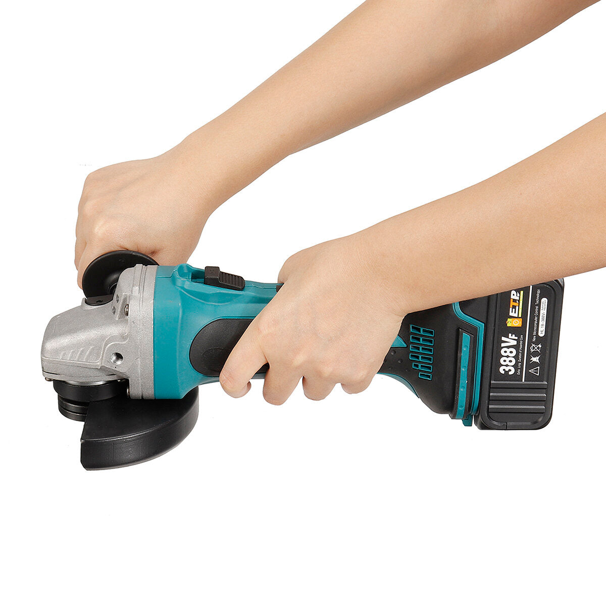 388VF 125mm Blue+Balck Brushless Motor 8500rpm 800W Compact Lithium Electric Polisher – INFMT
