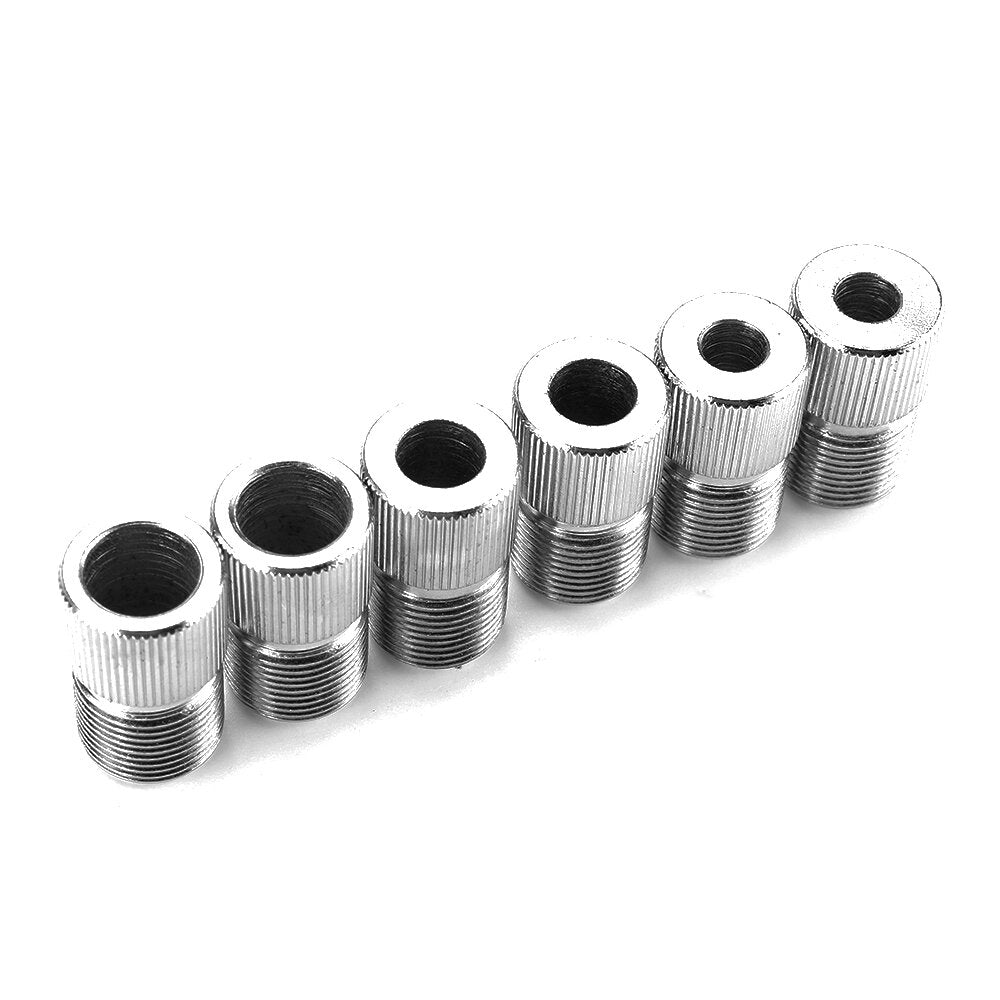Self-Centering Doweling Jig for Woodworking, 6/8/10mm Drilling Tools, Durable Aluminum & Steel, Adjustable Stop